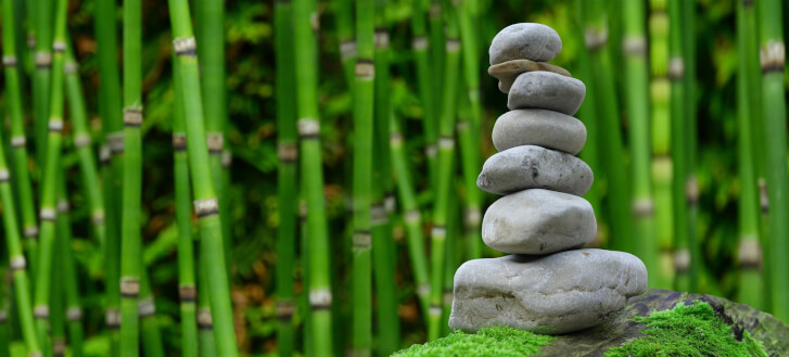 Kamienie zen - symbol japońskiej techniki autorefleksji i wdzięczności Naikan